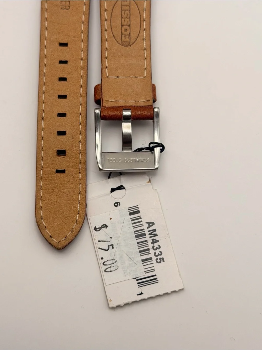 Fossil‎ Genuine Leather Band, New, Brown